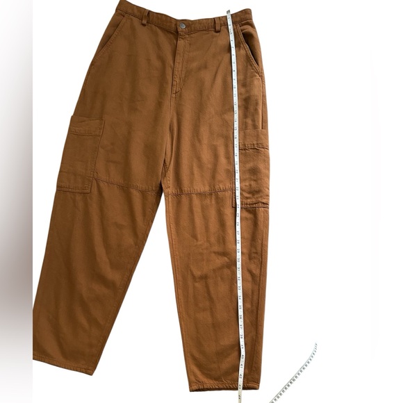 AG Adriano Goldschmied Renn Utility High Rise Barrel Pants, Womens Size 32R - Picture 6 of 7